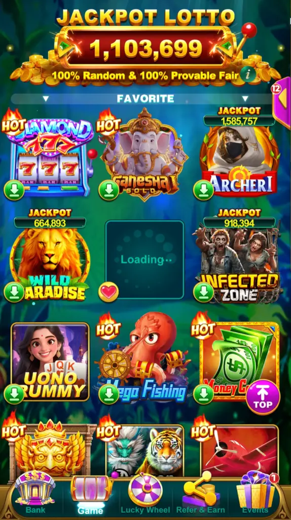 Yono 101Z App with New Updates - Download the App, Get Bonus & Cashback 2 Yono 101z Game App Homepage