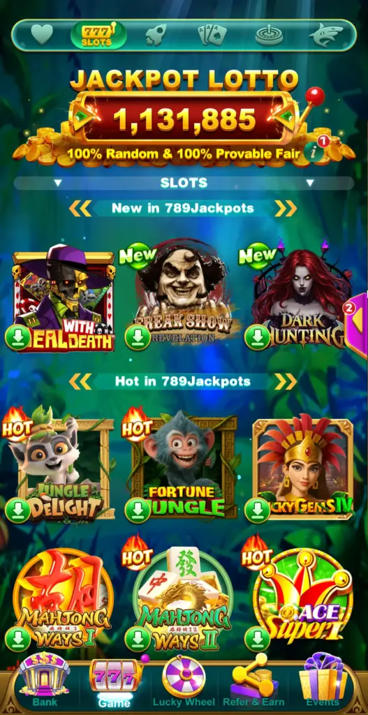 Yono 789 Jackpots with New Updates - Download the App, Get Bonus & Cashback 2 Yono 789 Jackpots Game Homepage