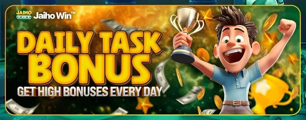 Jaiho Win Game App - Daily Task Bonus Img