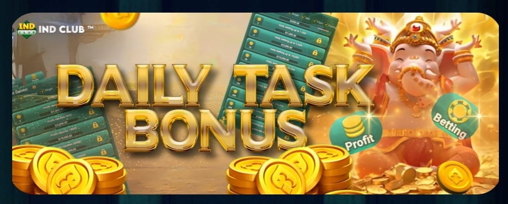 Yono IND Club Game App - Daily Task Bonus