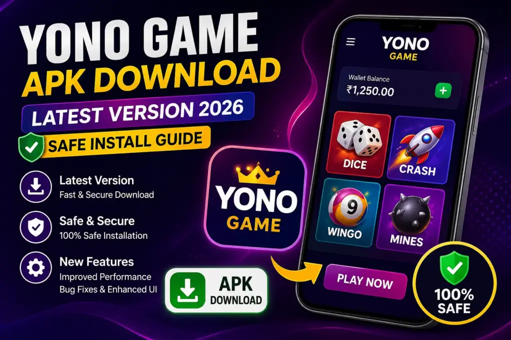 Yono Game APK Download Latest Version (Safe Install Guide 2026) 1 Yono Game APK Download